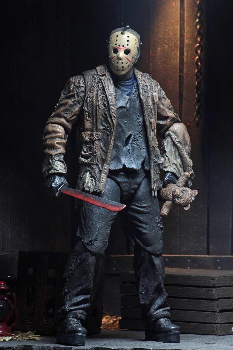 NECA Freddy Vs Jason Figur - Ultimate Jason Voorhees – Bild 5