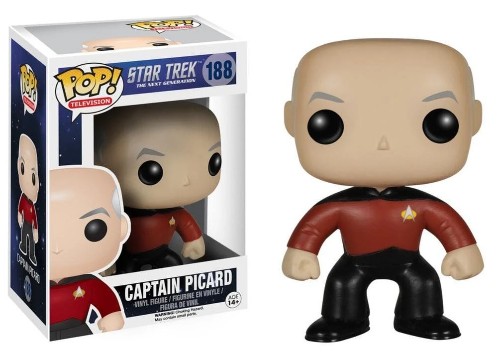 FUNKO POP! - Star Trek - Captain Picard Figur