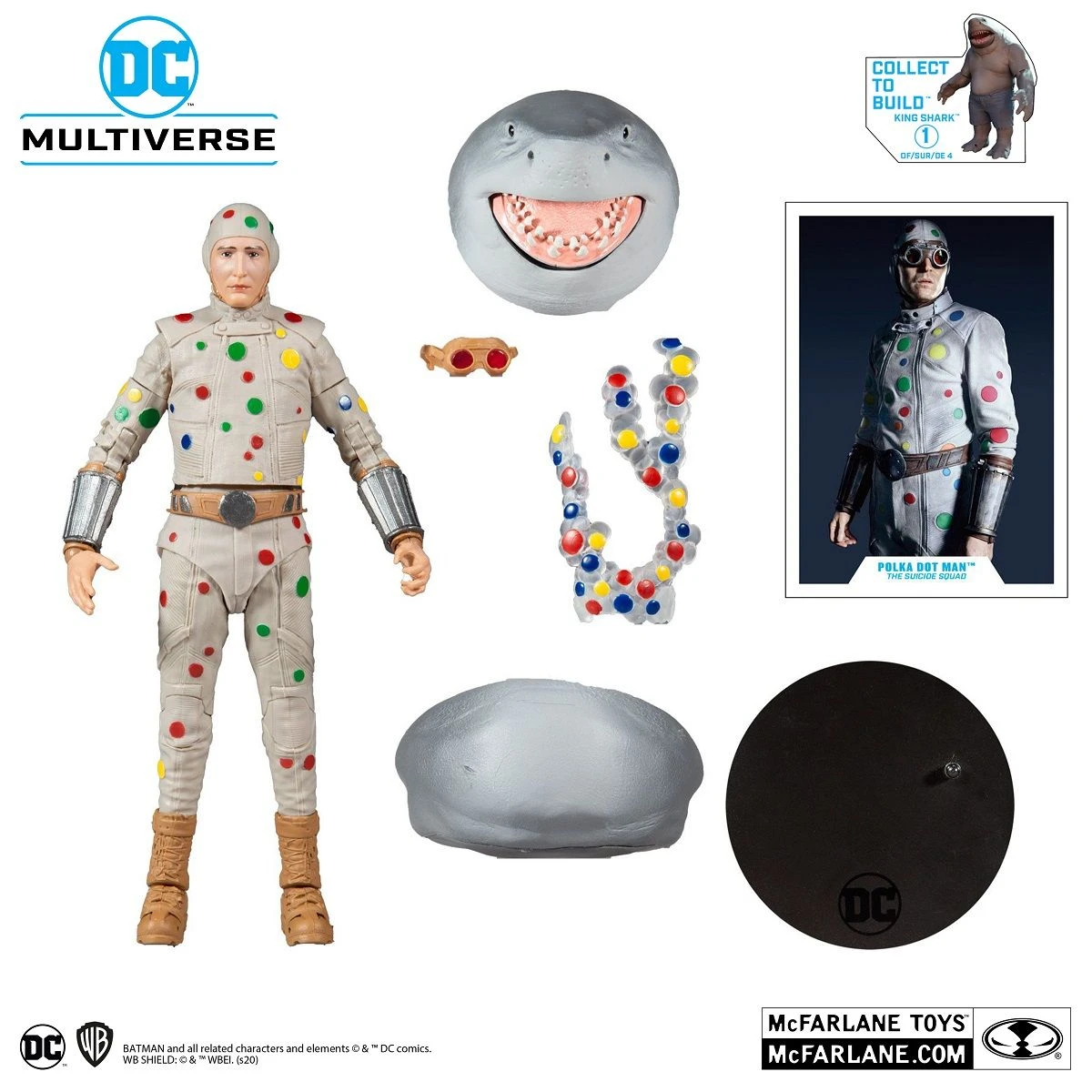 McFarlane Toys DC Multiverse - Polka Dot Man - Suicide Squad - Actionfigur