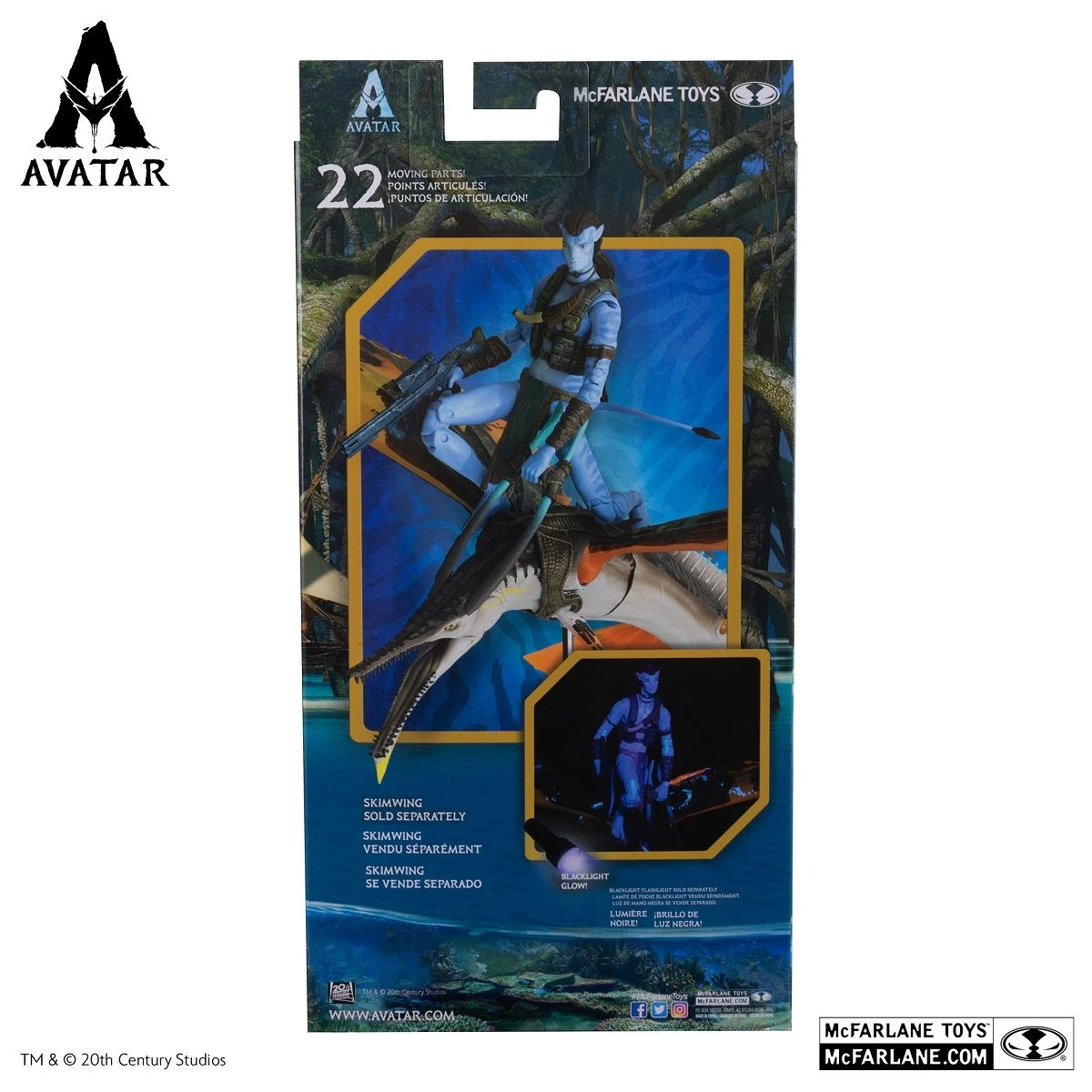 McFarlane Toys Avatar: The Way Of Water - Jake Sully (Reef Battle) Actionfigur – Bild 13