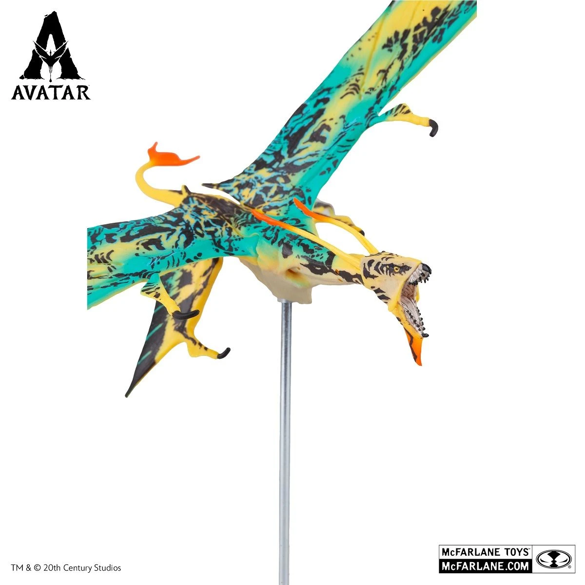 McFarlane Toys Avatar: The Way Of Water - Mountain Banshee (Gelb) – Bild 6