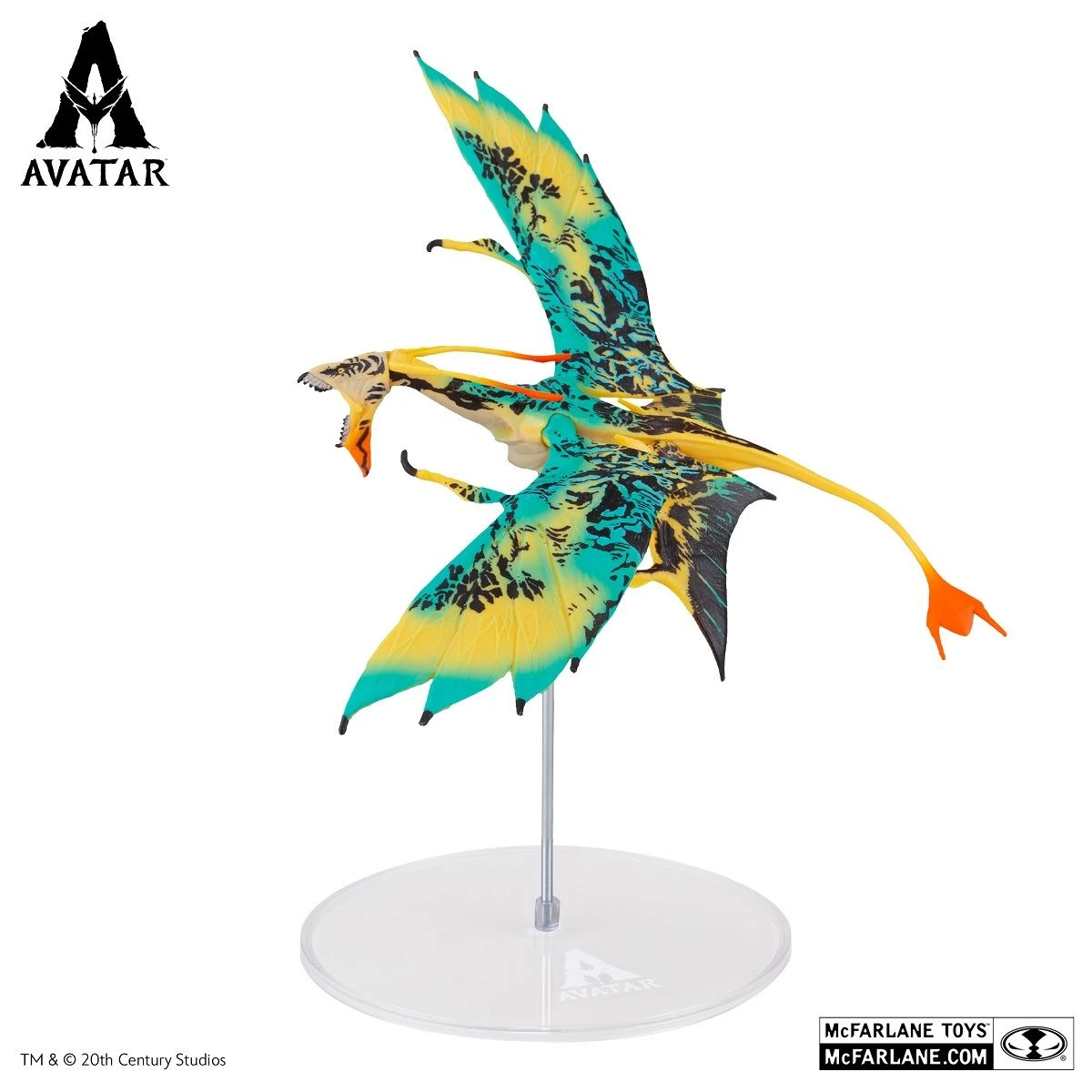 McFarlane Toys Avatar: The Way Of Water - Mountain Banshee (Gelb) – Bild 2