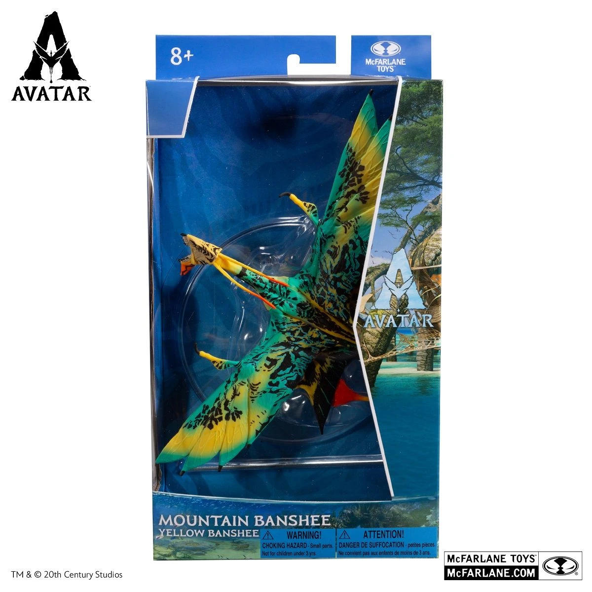 McFarlane Toys Avatar: The Way Of Water - Mountain Banshee (Gelb) – Bild 8