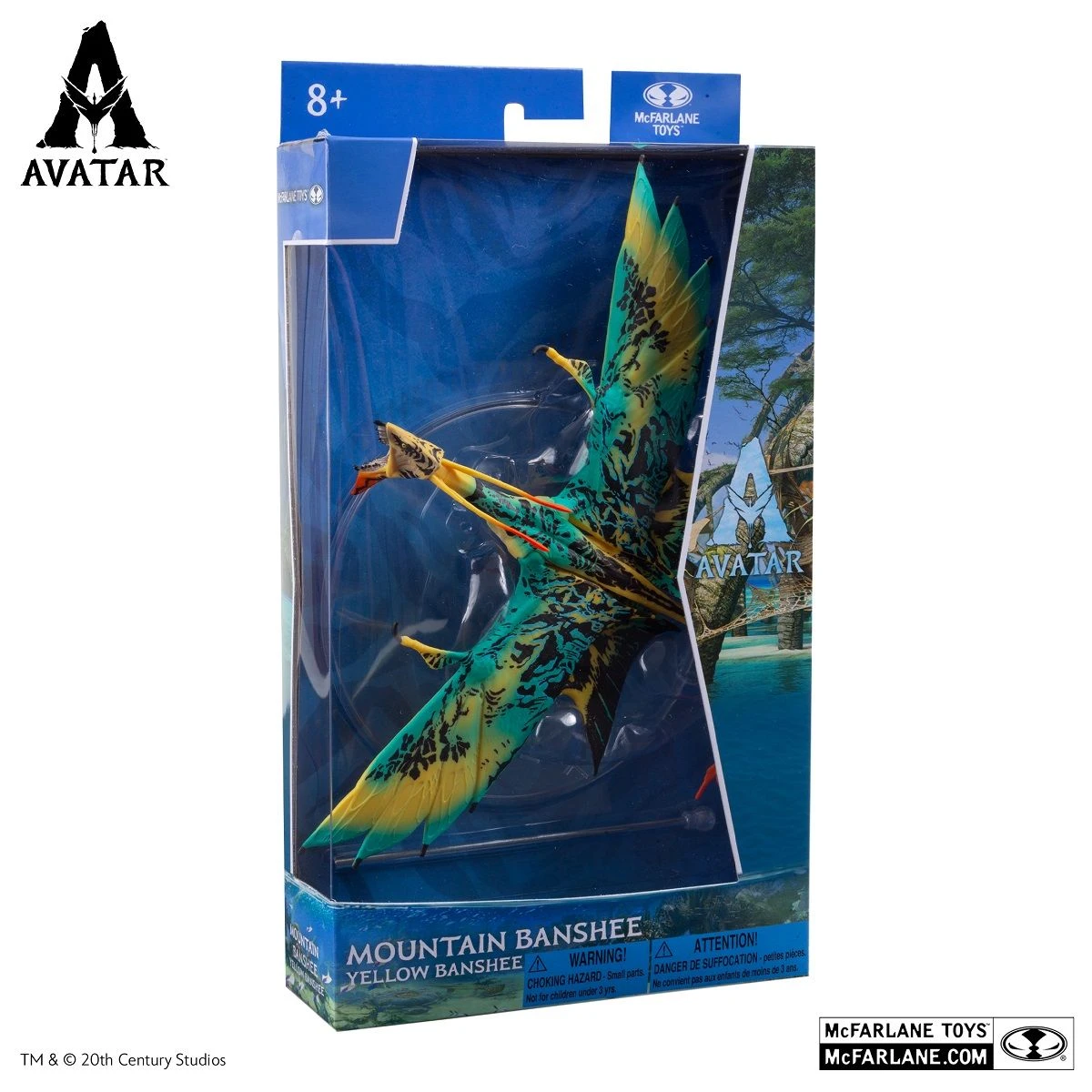 McFarlane Toys Avatar: The Way Of Water - Mountain Banshee (Gelb) – Bild 7