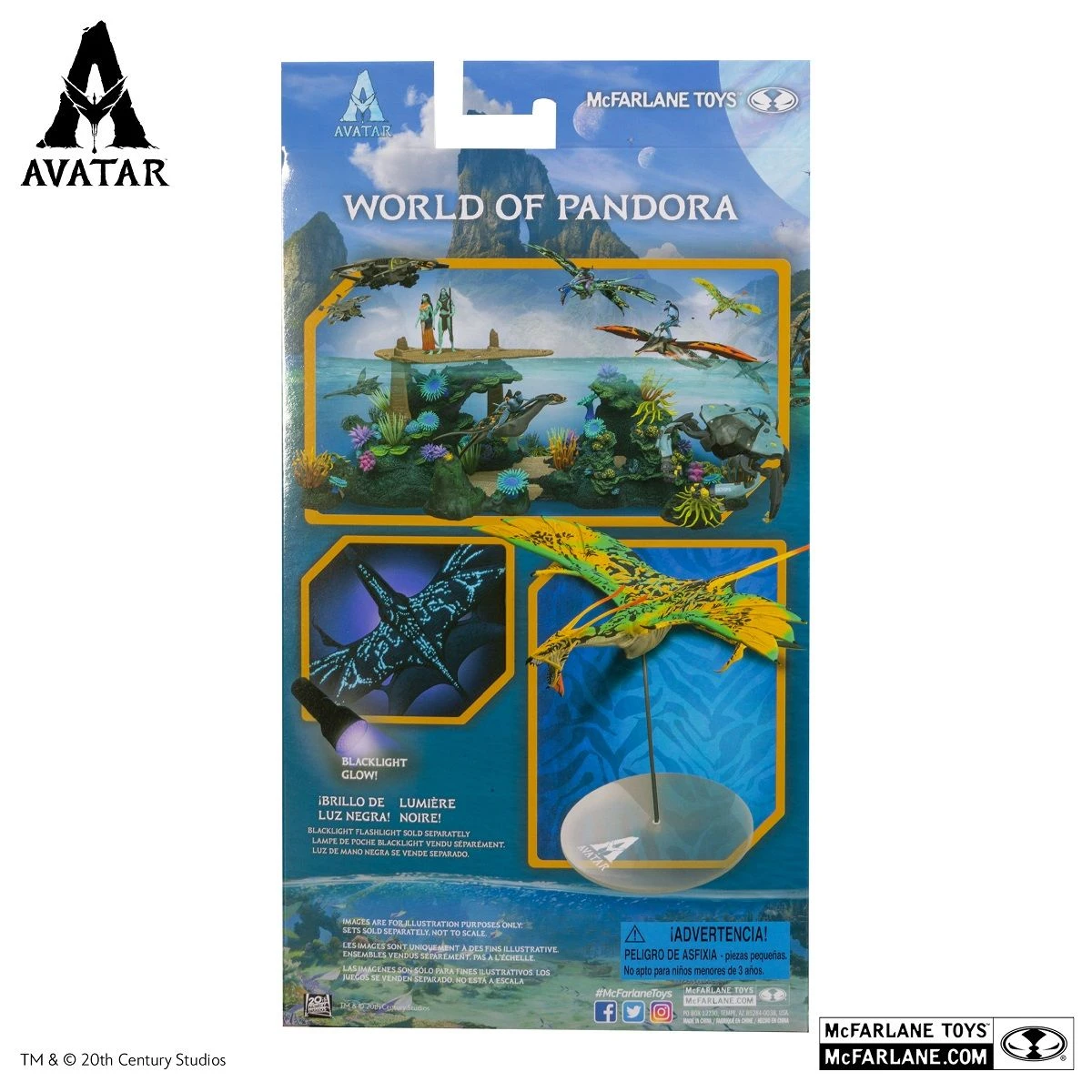 McFarlane Toys Avatar: The Way Of Water - Mountain Banshee (Gelb) – Bild 9