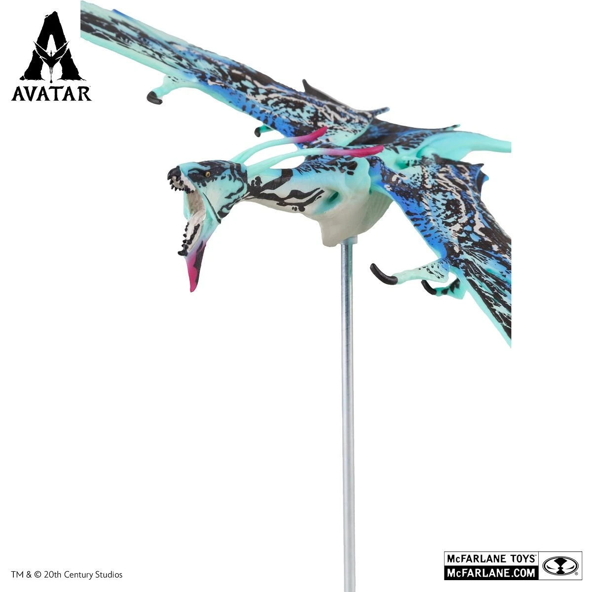 McFarlane Toys Avatar: The Way Of Water - Mountain Banshee (Seafoam) – Bild 6
