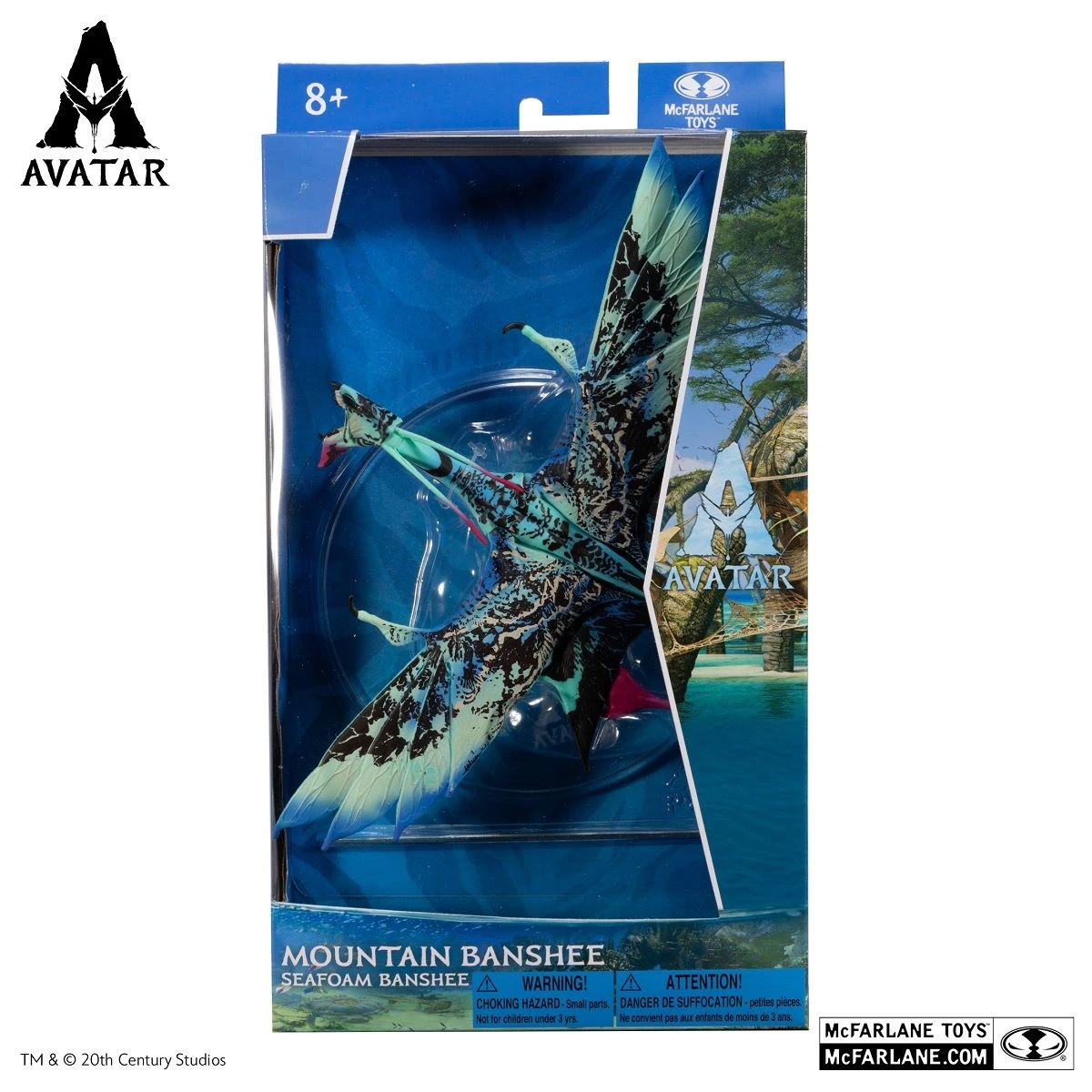 McFarlane Toys Avatar: The Way Of Water - Mountain Banshee (Seafoam) – Bild 7