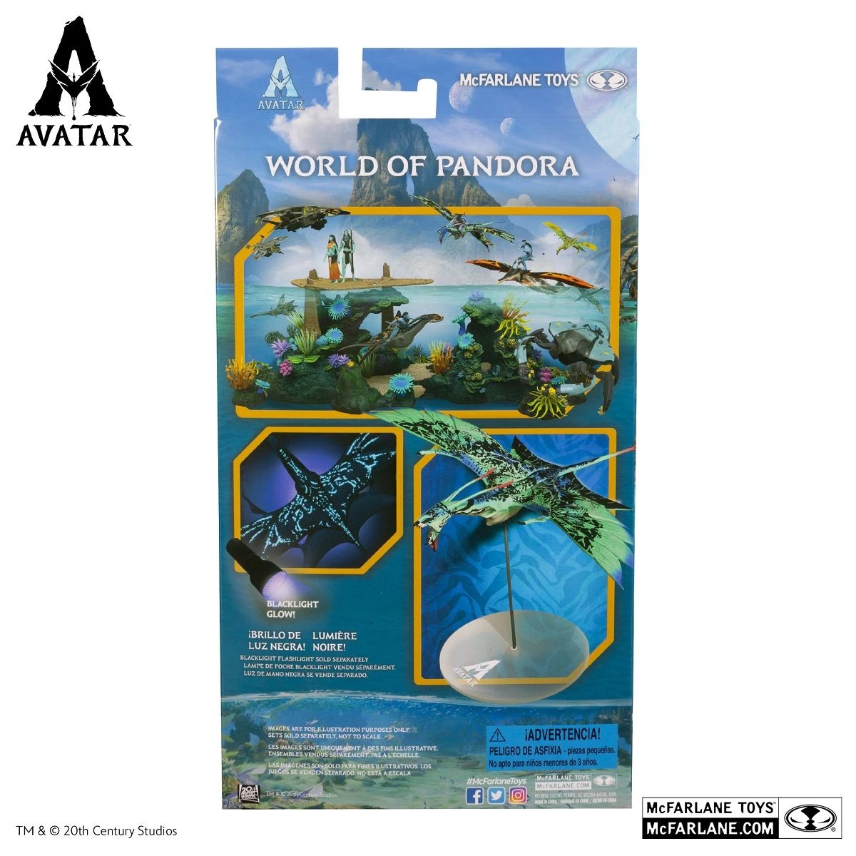 McFarlane Toys Avatar: The Way Of Water - Mountain Banshee (Seafoam) – Bild 9
