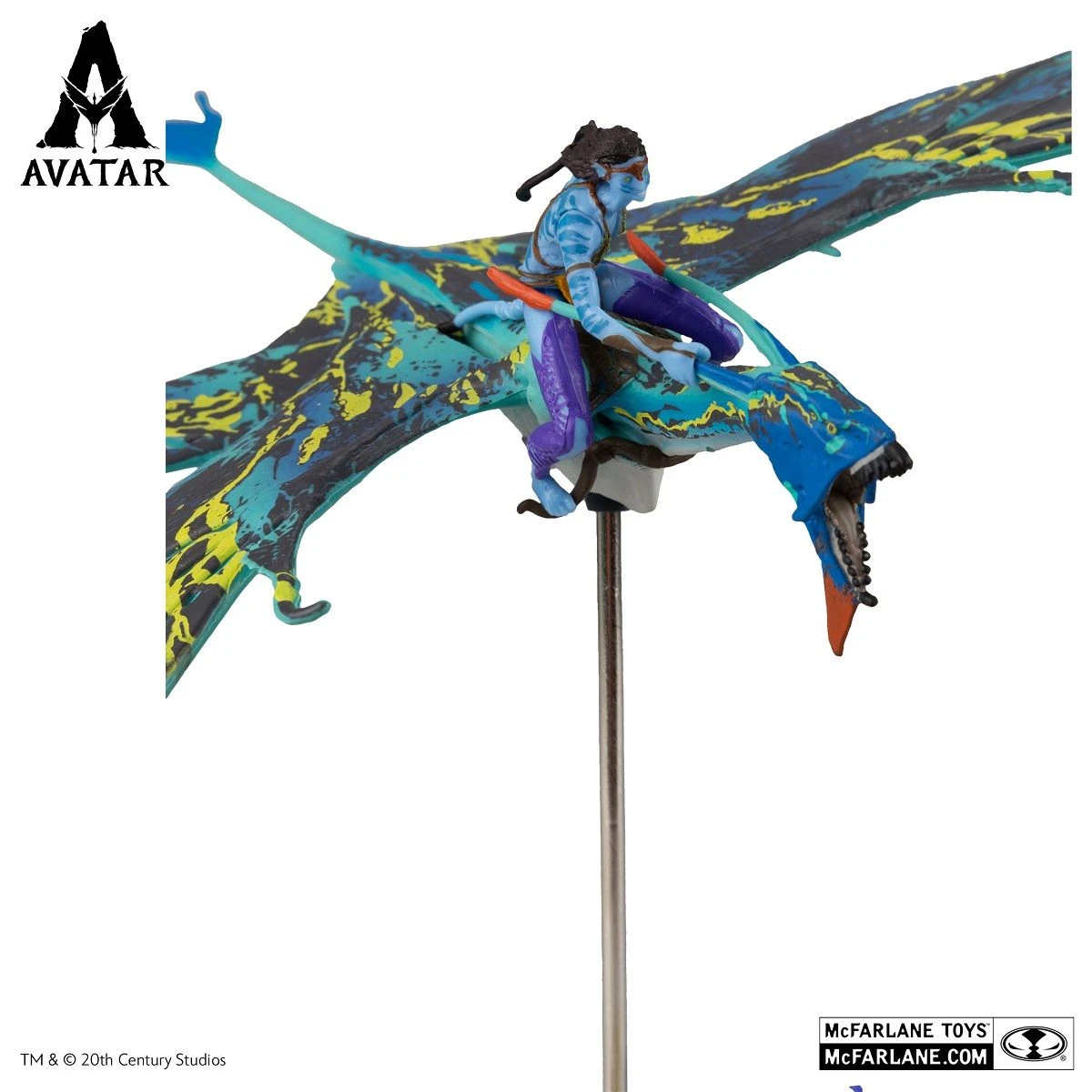 McFarlane Toys Avatar: The Way Of Water - Deluxe Banshee Rider Neytiri – Bild 8