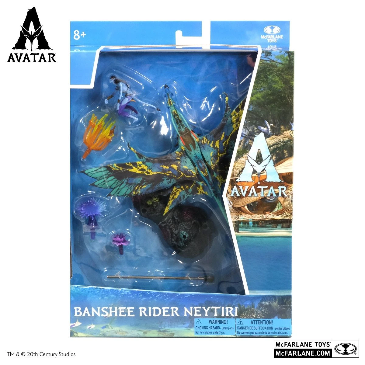 McFarlane Toys Avatar: The Way Of Water - Deluxe Banshee Rider Neytiri – Bild 9