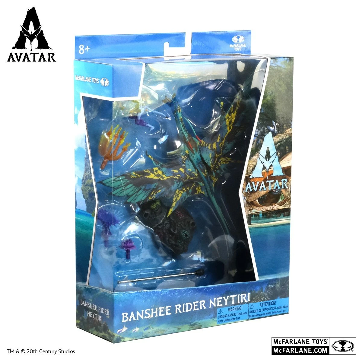 McFarlane Toys Avatar: The Way Of Water - Deluxe Banshee Rider Neytiri – Bild 10