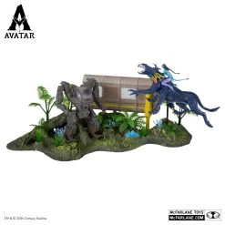 McFarlane Toys Avatar: The Way Of Water - Shack Site Battle 4er-Set