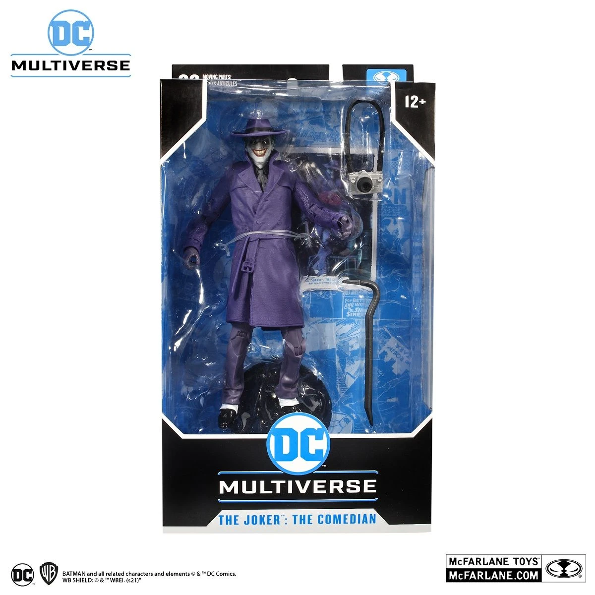 McFarlane Toys DC Multiverse - The Joker (The Comedian) Actionfigur – Bild 8