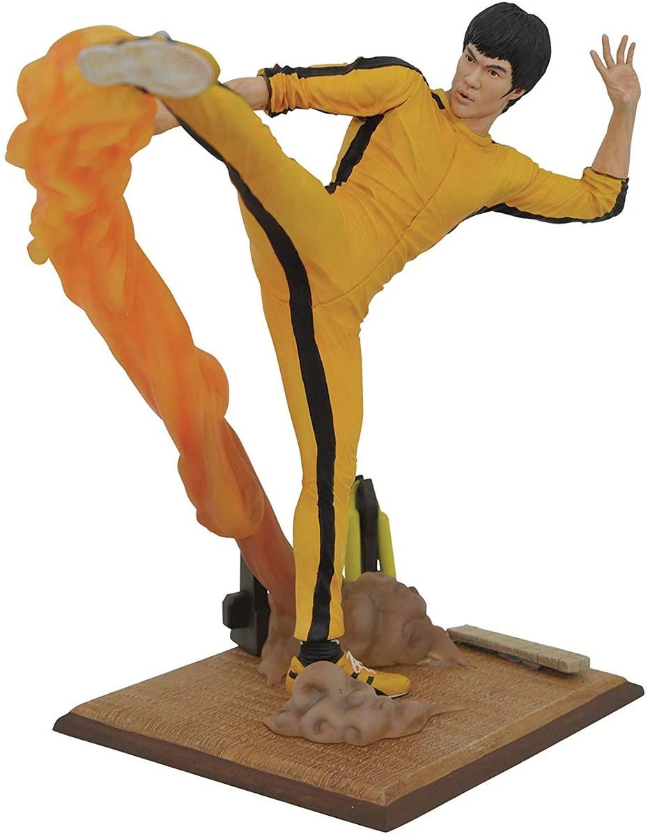 Diamond Select Gallery Statue - Bruce Lee - Kicking 25cm