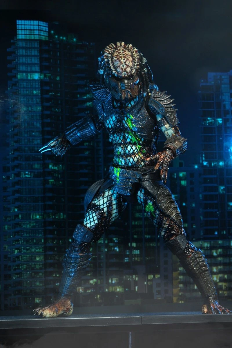 NECA Predator 2 - Ultimate Battle-Damaged City Hunter Actionfigur – Bild 5