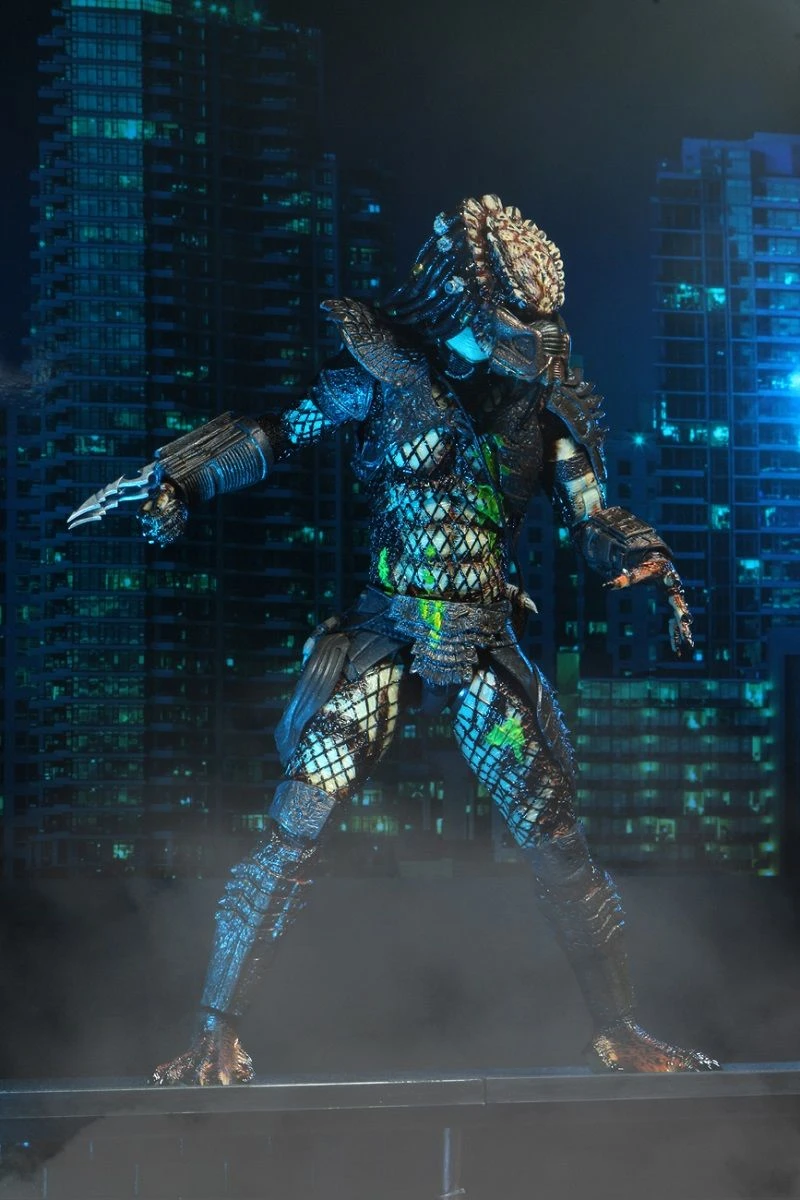 NECA Predator 2 - Ultimate Battle-Damaged City Hunter Actionfigur – Bild 6