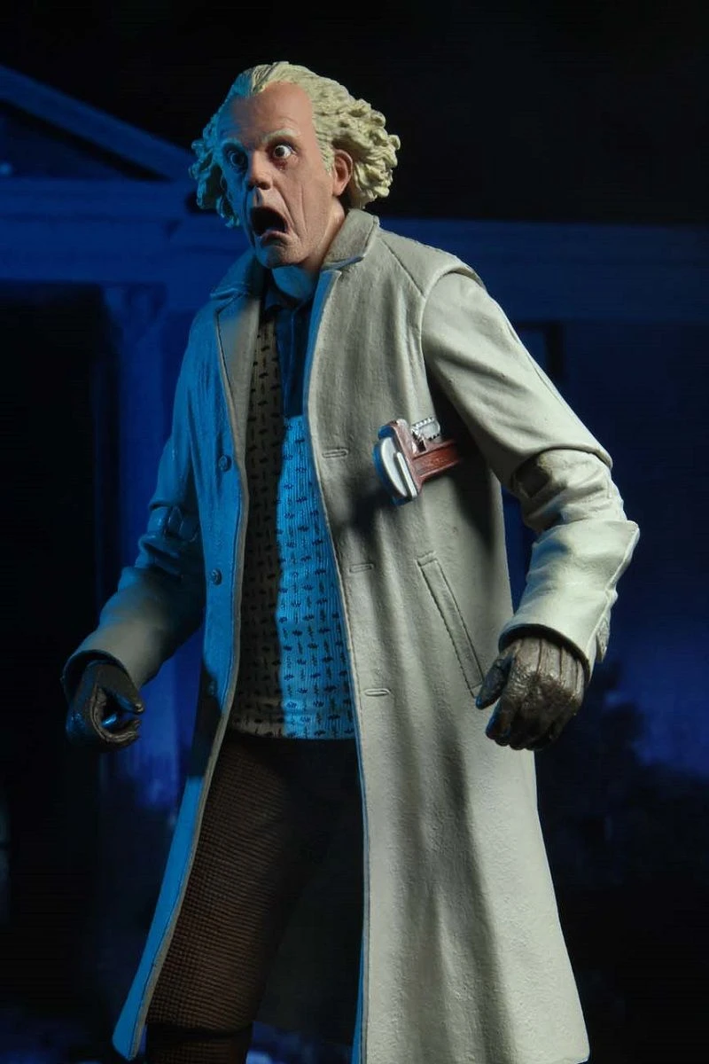 NECA Zurück In Die Zukunft - Doc Brown Ultimate Actionfigur – Bild 2