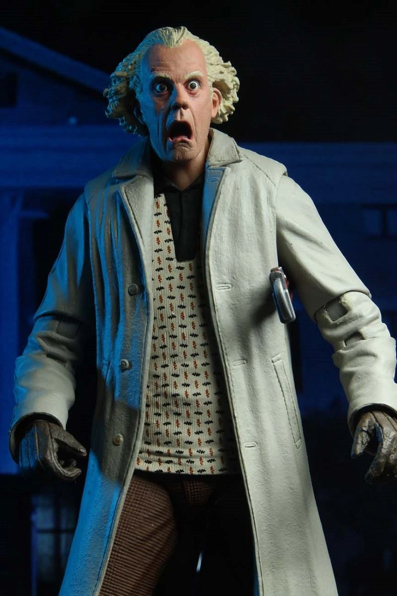 NECA Zurück In Die Zukunft - Doc Brown Ultimate Actionfigur – Bild 3