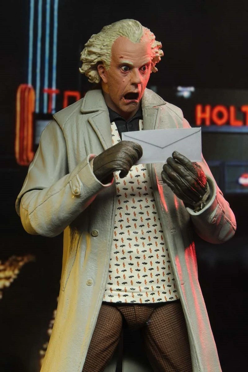 NECA Zurück In Die Zukunft - Doc Brown Ultimate Actionfigur – Bild 5