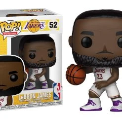 FUNKO NBA POP! - Lebron James / LA Lakers - White Jersey Figur