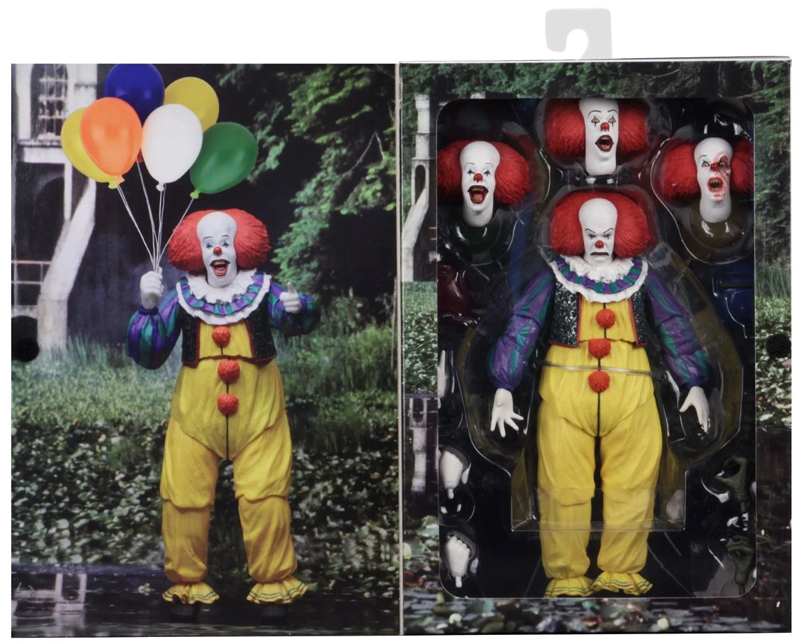 NECA IT - Ultimate Pennywise Actionfigur (1990 Miniseries) – Bild 7