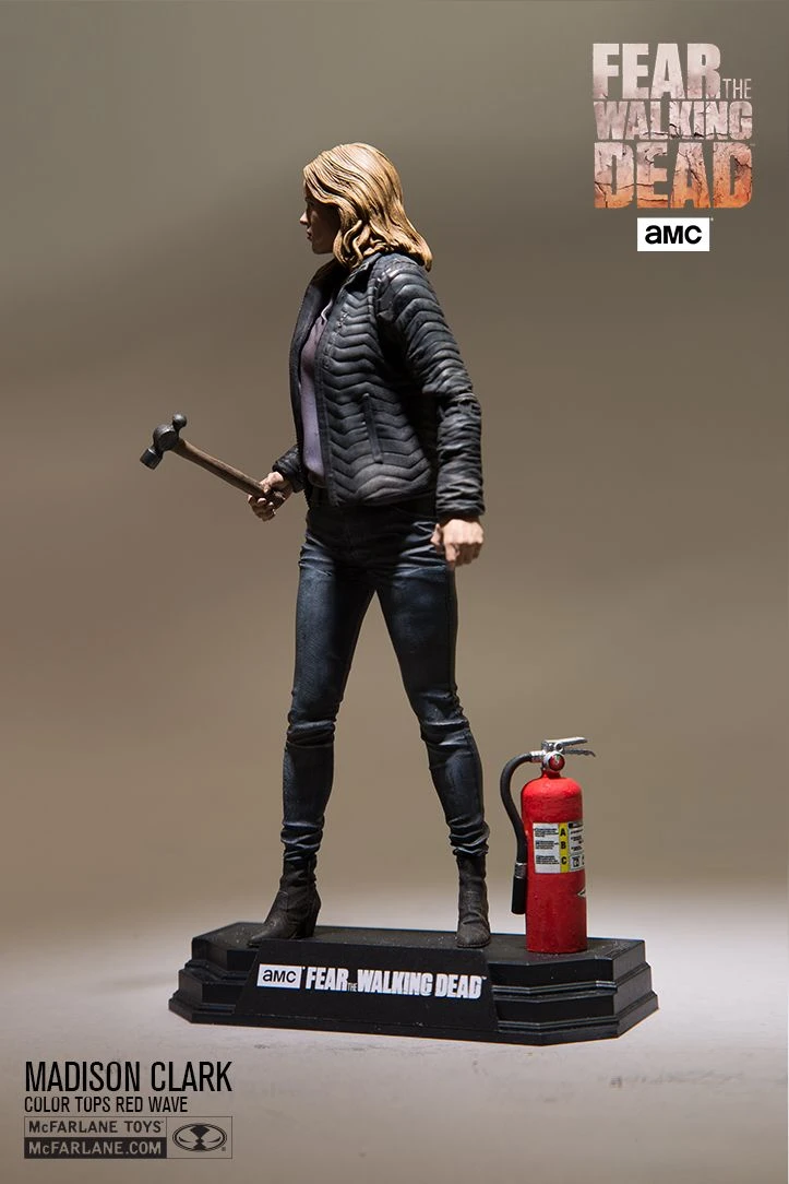 McFarlane Toys Fear The Walking Dead - Madison Clark 17cm Color Tops Figur – Bild 4