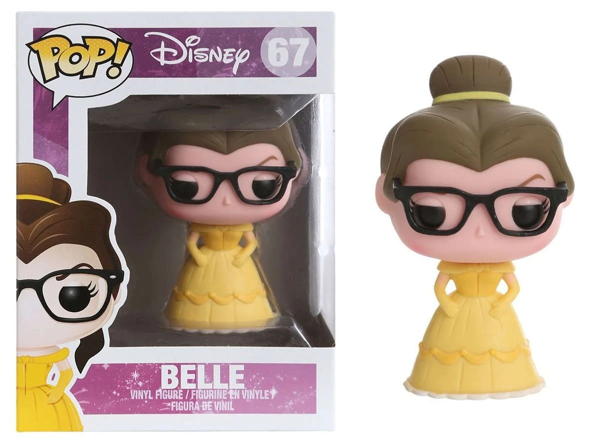 FUNKO POP! - Disney Schöne & Biest - Nerd Hipster Belle Figur