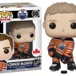 FUNKO NHL POP! - Connor McDavid/Oilers (Orange) Figur