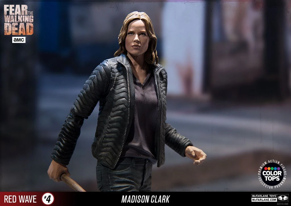 McFarlane Toys Fear The Walking Dead - Madison Clark 17cm Color Tops Figur – Bild 5