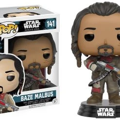FUNKO POP! - Star Wars Rogue One - Baze Malbus Figur