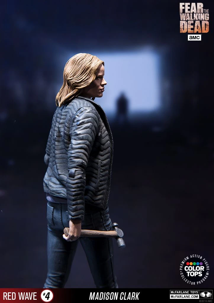 McFarlane Toys Fear The Walking Dead - Madison Clark 17cm Color Tops Figur – Bild 7