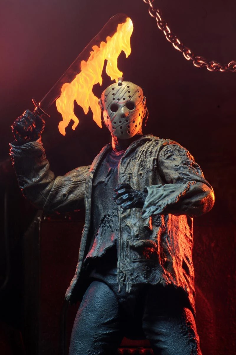 NECA Freddy Vs Jason Figur - Ultimate Jason Voorhees – Bild 6
