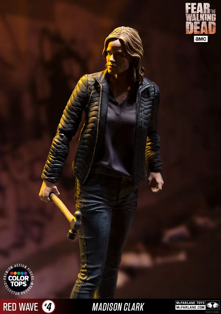 McFarlane Toys Fear The Walking Dead - Madison Clark 17cm Color Tops Figur – Bild 6