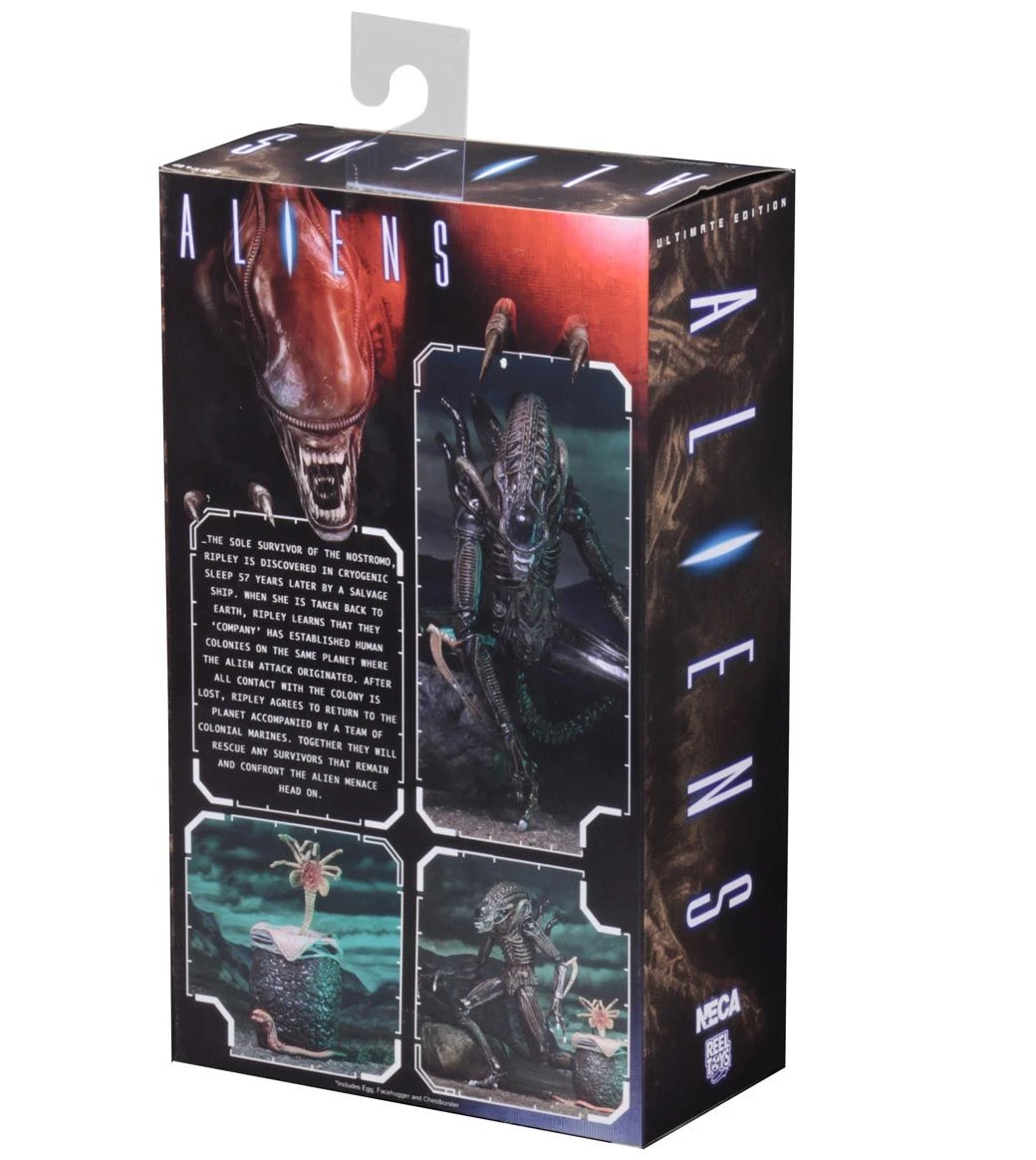 NECA Aliens (1986) - Brown Ultimate Alien Warrior Actionfigur – Bild 6