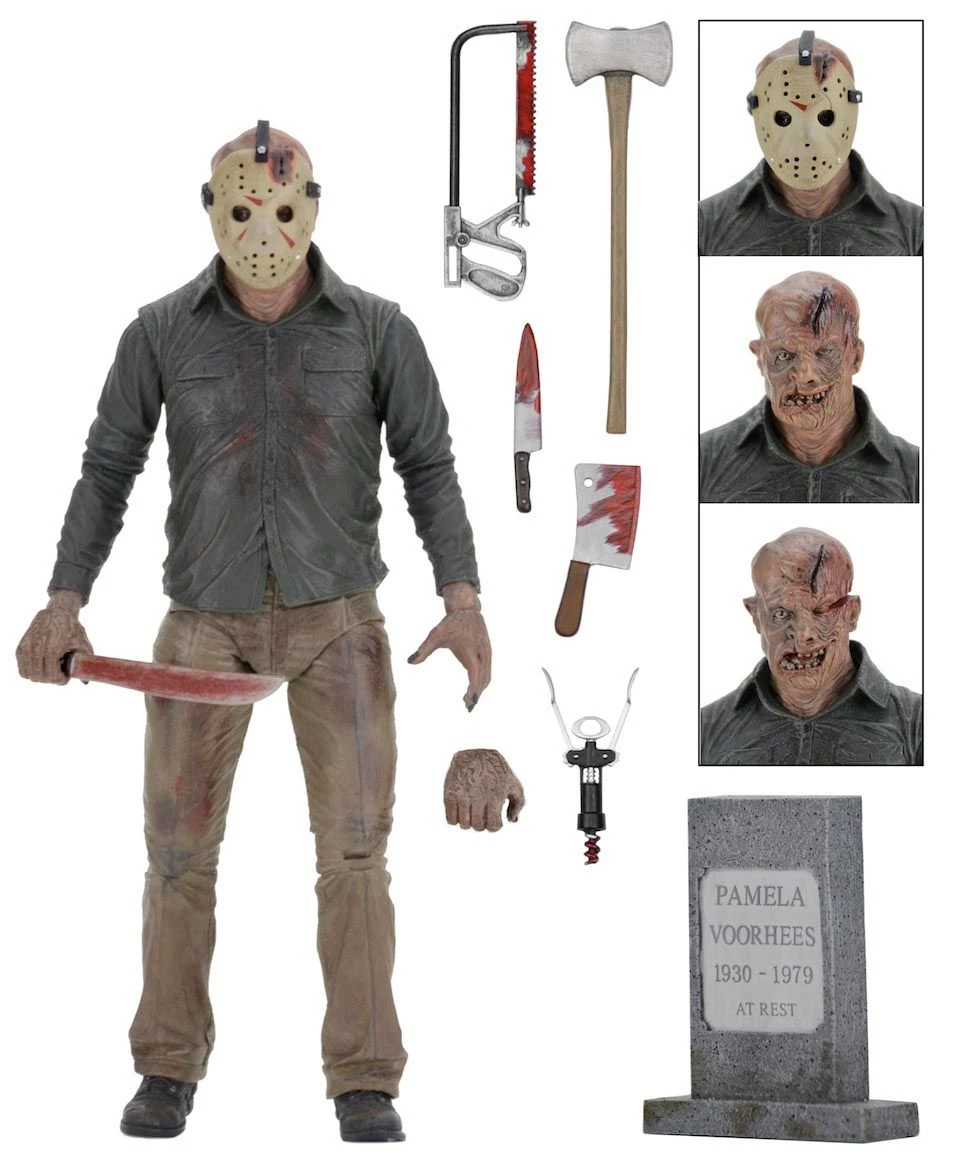 NECA Friday The 13th The Final Chapter Jason Voorhees Ultimate Figur