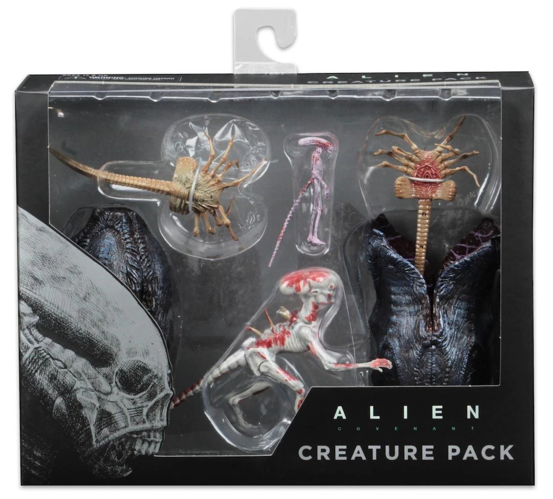 NECA Alien Covenant Figuren - Accessory Creature Pack