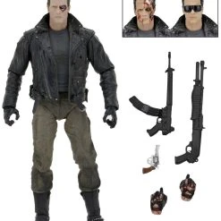 NECA Terminator - Ultimate T-800 Police Station Assault Figur