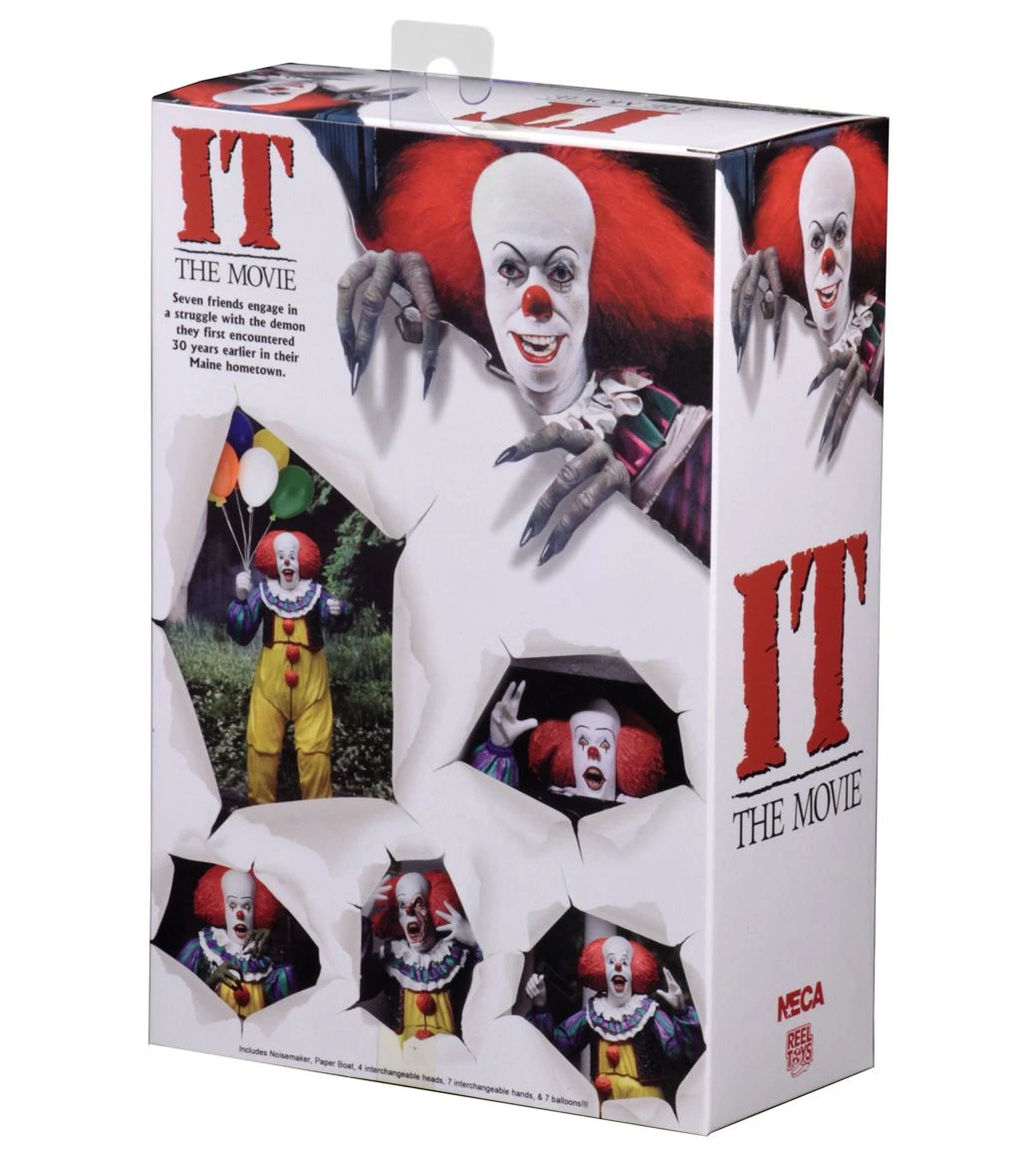 NECA IT - Ultimate Pennywise Actionfigur (1990 Miniseries) – Bild 6