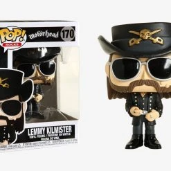 FUNKO POP! - Music - Motörhead Lemmy Kilmister Figur Mit Brille