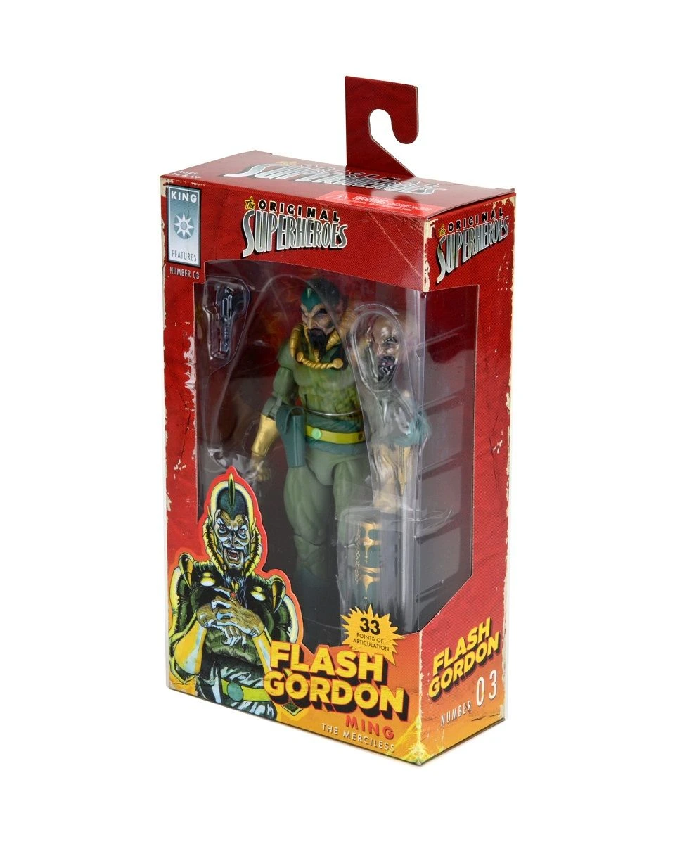 NECA The Original Superheroes S1 - Ming The Merciless Actionfigur – Bild 11
