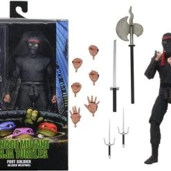 NECA Teenage Mutant Ninja Turtles Figur - Foot Solider Bladed Weaponry