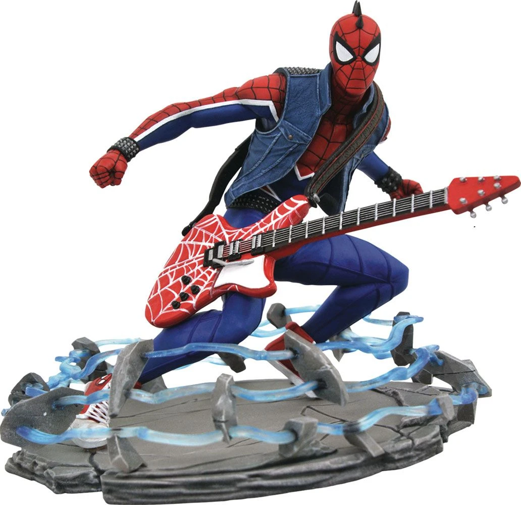 Diamond Select Spider-Man - PS4 Spider-Punk - Marvel Gallery Statue – Bild 2