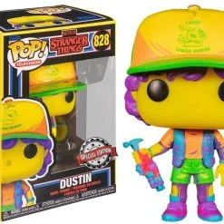 FUNKO POP! - Dustin In Beef Tee Figur - Stranger Things