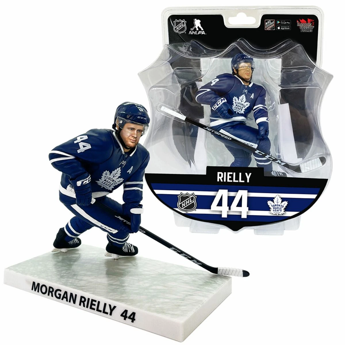 Imports Dragon NHL - Toronto Maple Leafs - Morgan Rielly - Figur – Bild 2
