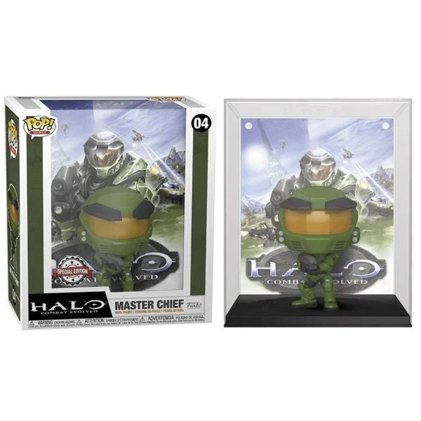 FUNKO POP! - Master Chief Figur - Halo (Cover Game)